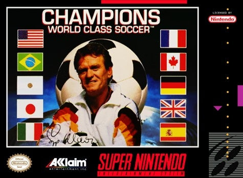 CHAMPIONS WORLD CLASS SOCCER  - SNES