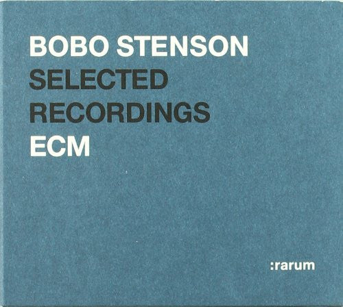 STENSON, BOBO  - RARUM: SELECTED RECORDINGS