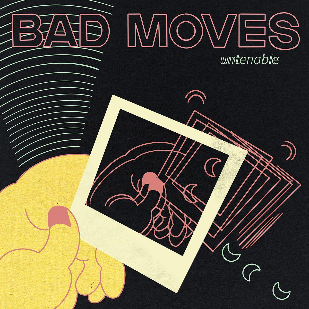 BAD MOVES - UNTENABLE (ICEY BLUE VINYL)