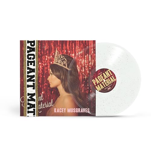 KACEY MUSGRAVES - PAGEANT MATERIAL (10 YEAR ANNIVERSARY) [CLEAR GOLD GLITTER LP]