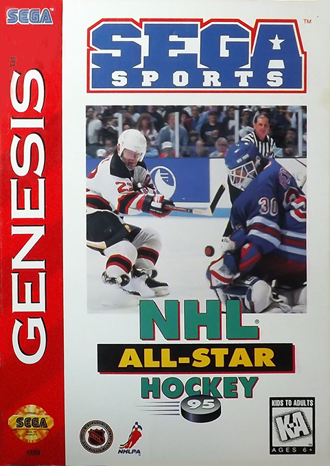 NHL ALL-STAR HOCKEY 95  - GENESIS