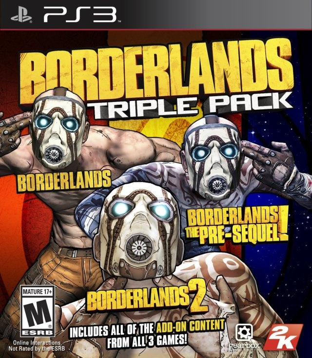 BORDERLANDS TRIPLE PACK  - PS3