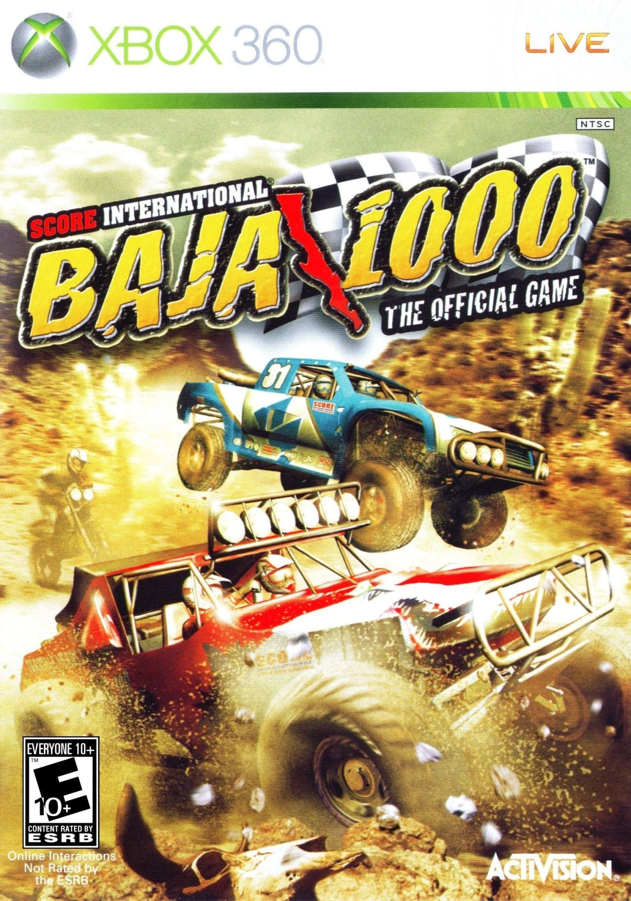 SCORE INTERNATIONAL BAJA 1000  - XBX360