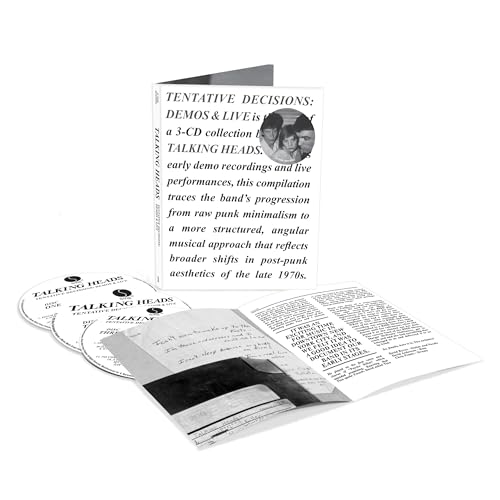 TALKING HEADS - TENTATIVE DECISIONS: DEMOS & LIVE (CD)