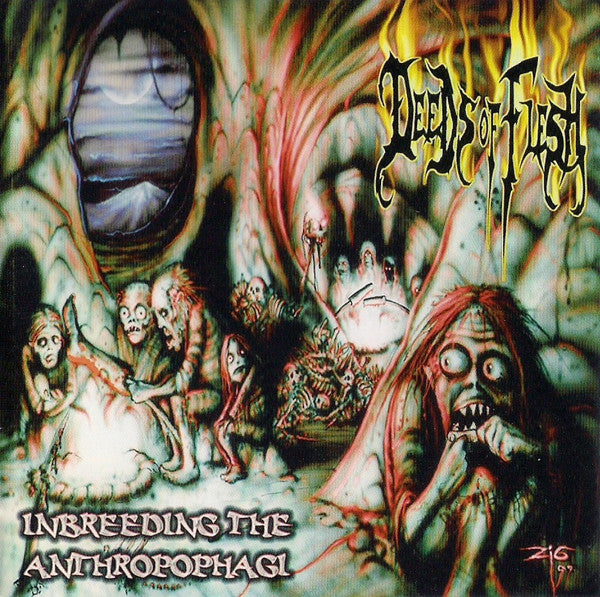 DEEDS OF FLESH  - INBREEDING THE ANTHROPOPHAGI