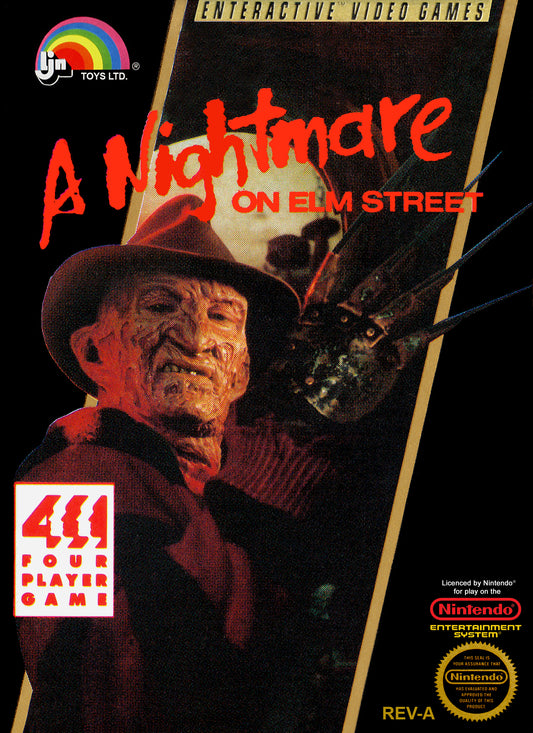 A NIGHTMARE ON ELM STREET  - NES
