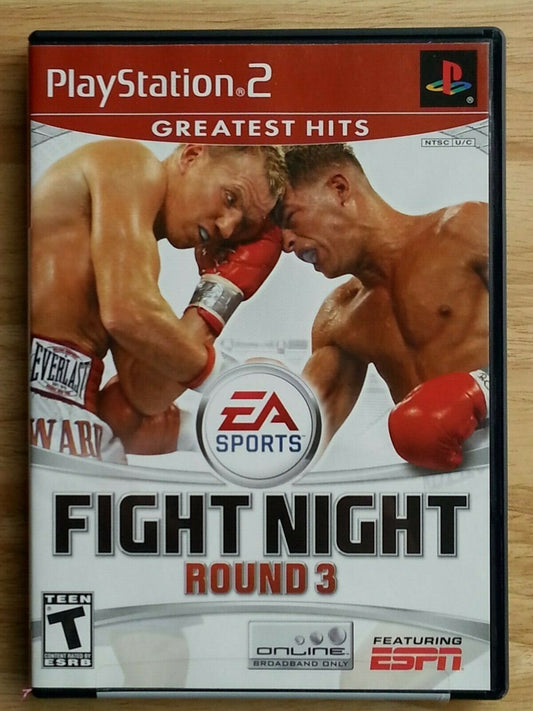 FIGHT NIGHT ROUND 3 (GR HITS EDITION)  - PS2