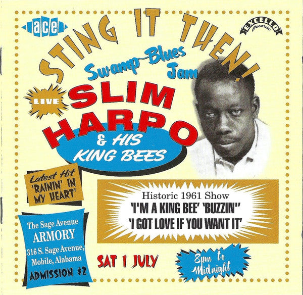 HARPO, SLIM  - STING IT THEN!