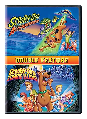 SCOOBY-DOO (CARTOON) - DVD-& THE ALIEN INVADERS/ON ZOMBIE ISLAN