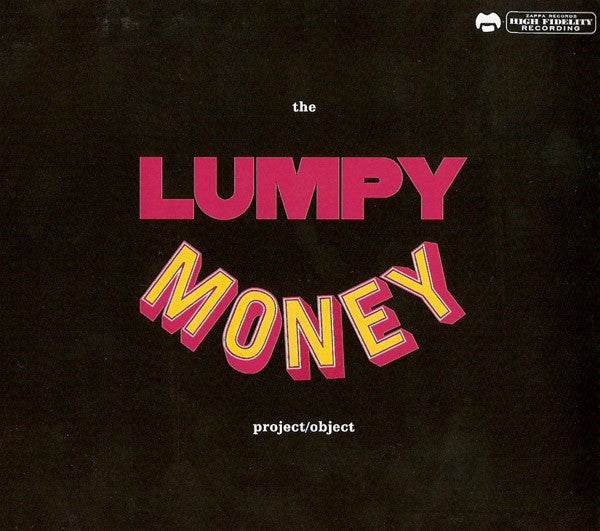 ZAPPA, FRANK  - LUMPY MONEY PROJECT/OBJECT (3CDS)