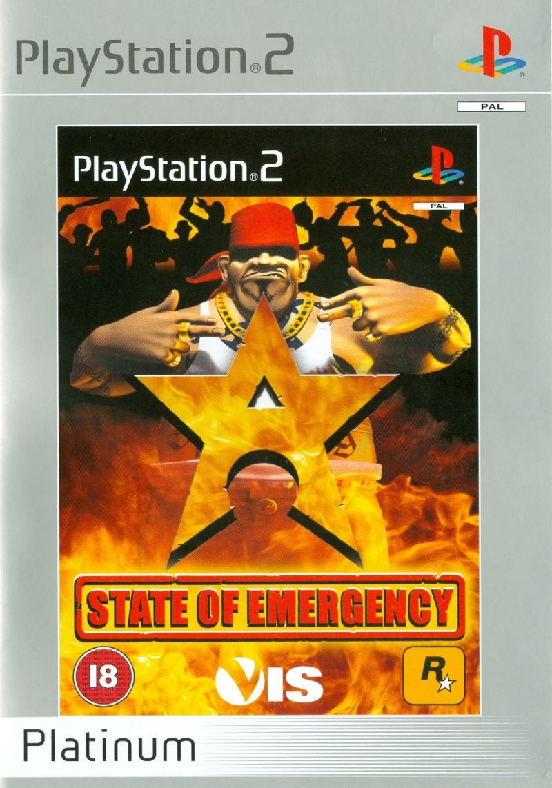 STATE OF EMERGENCY (GR HITS EDITION)  - PS2