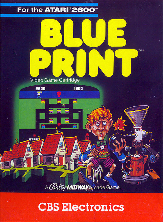 BLUE PRINT  - ATARI2600