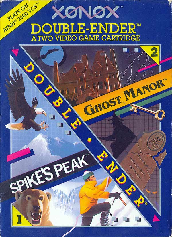GHOST MANOR/SPIKE'S PEAK  - ATARI2600
