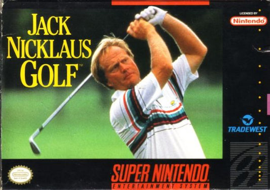 JACK NICKLAUS GOLF  - SNES