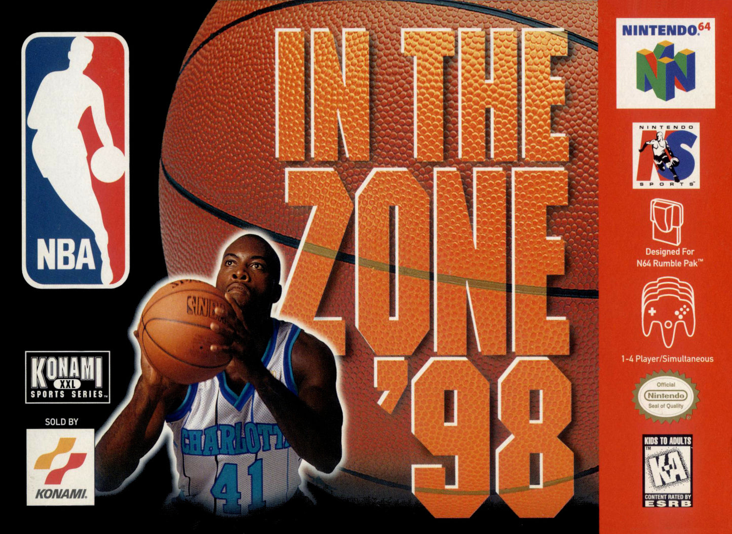 NBA IN THE ZONE '98  - N64