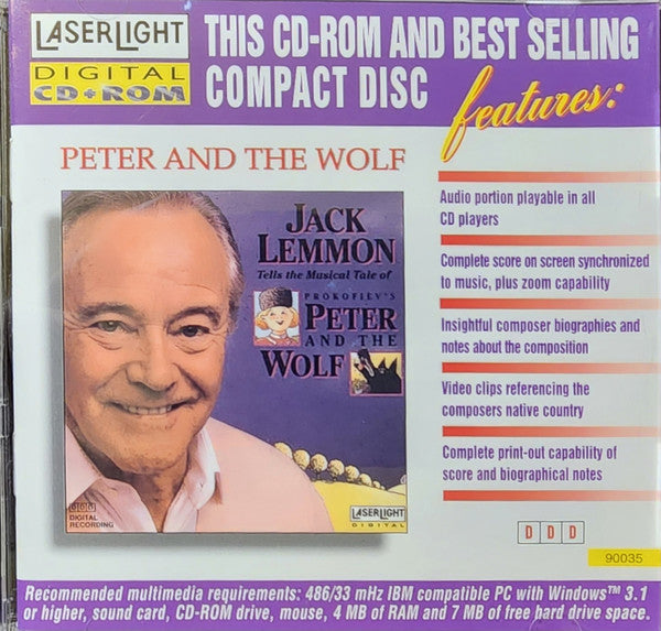 LEMMON, JACK  - PETER & THE WOLF