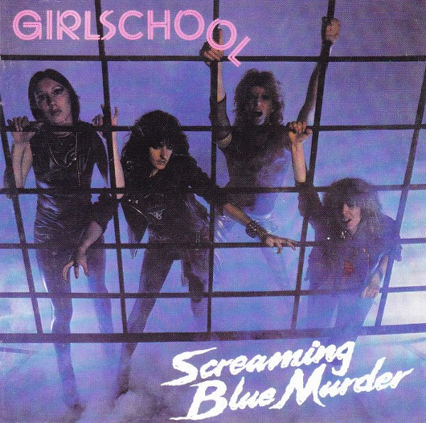 GIRLSCHOOL  - SCREAMING BLUE MURDER (JAPANESE)