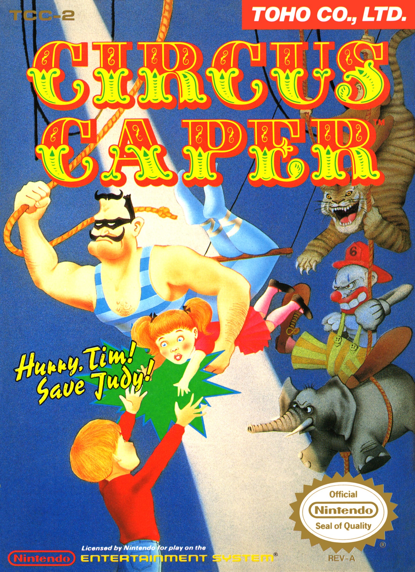 CIRCUS CAPER  - NES