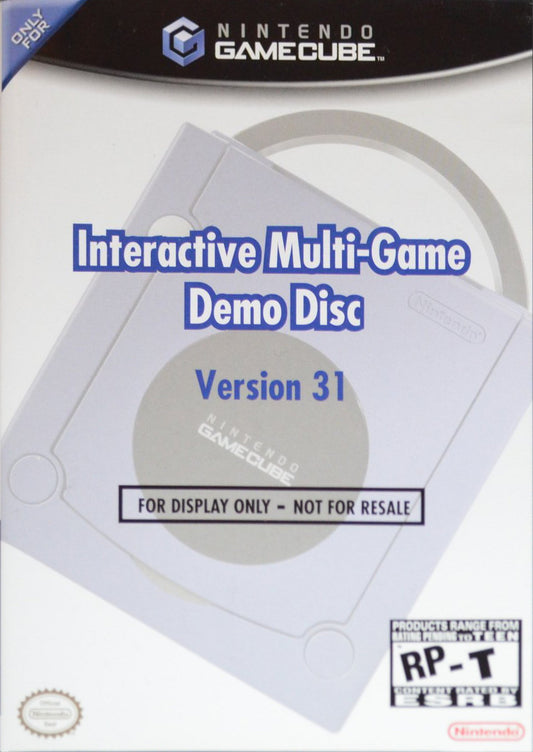 INTERACTIVE MULTI-GAME DEMO DISC #31  - GCB