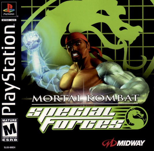 MORTAL KOMBAT SPECIAL FORCES  - PS1