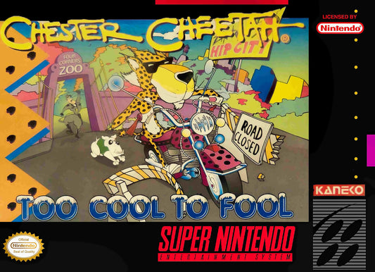 CHESTER CHEETAH: TOO COOL TO FOOL  - SNES