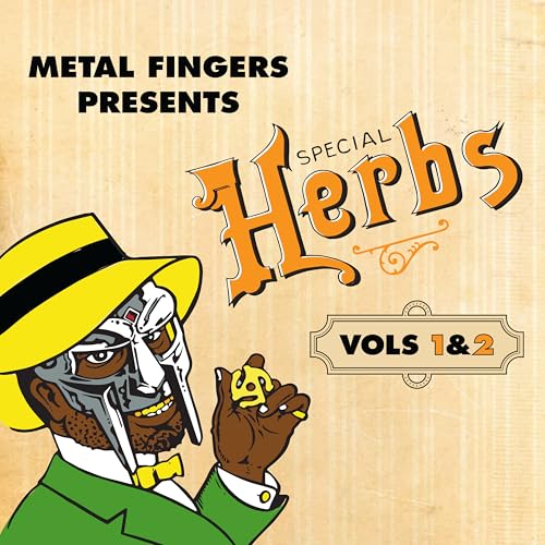 MF DOOM - METAL FINGERS PRESENTS: SPECIAL HERBS VOL. 1 & 2 - ORANGE (VINYL)