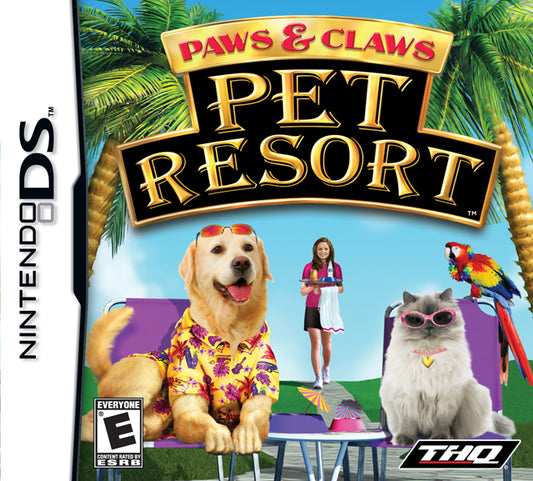 PAWS & CLAWS: PET RESORT  - DS