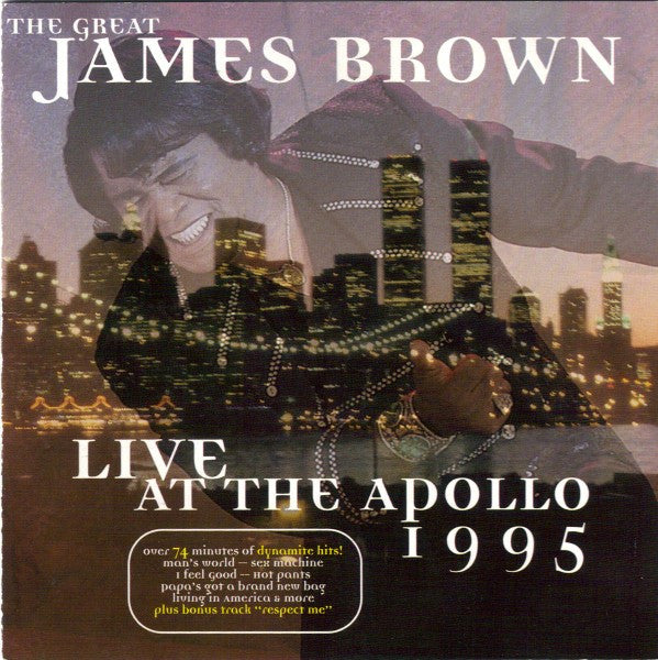 BROWN, JAMES  - LIVE AT THE APOLLO 1995