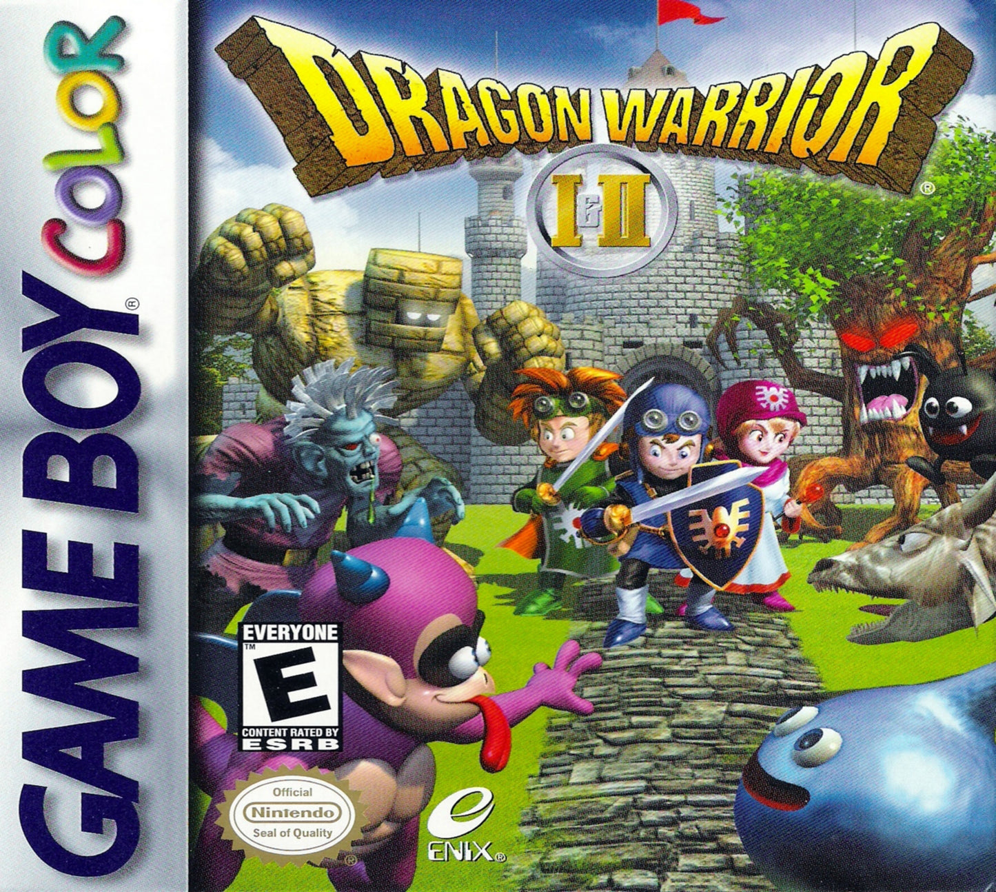 DRAGON WARRIOR I & II  - GBC