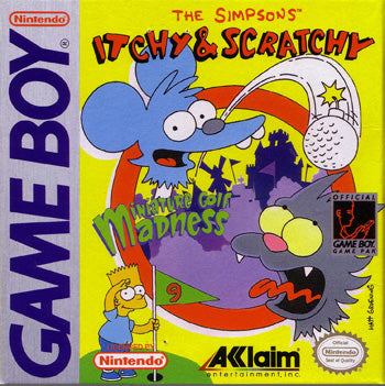 ITCHY & SCRATCHY: MINIATURE GOLF MADNESS  - GB1
