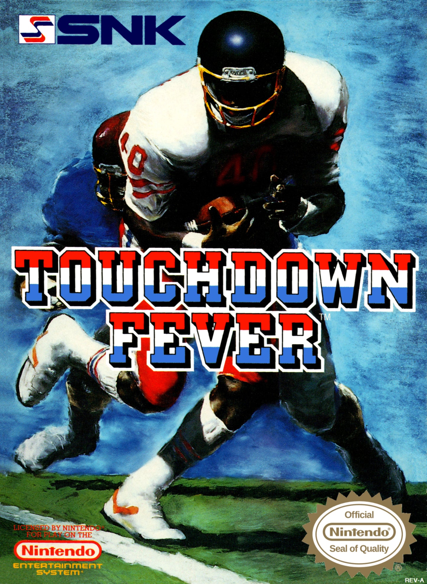 TOUCHDOWN FEVER  - NES