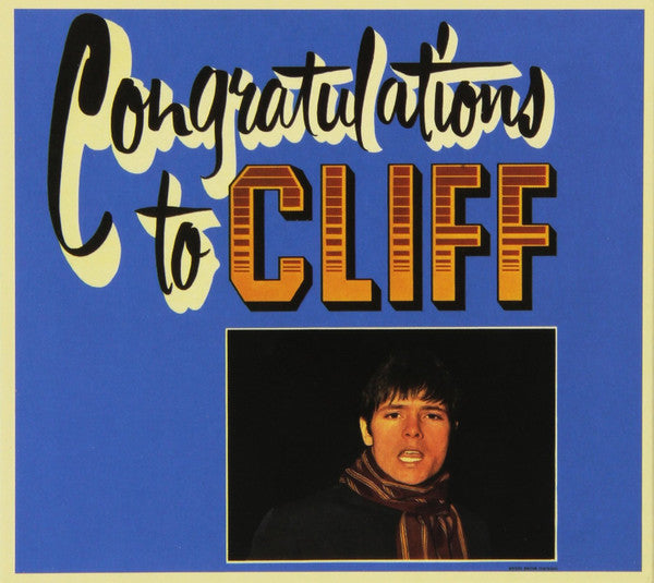 RICHARD, CLIFF  - CONGRATULATIONS TO CLIFF