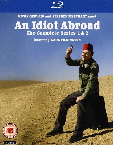 AN IDIOT ABROAD: THE COMPLETE SERIES 1 & 2 [BLU-RAY] [IMPORT]