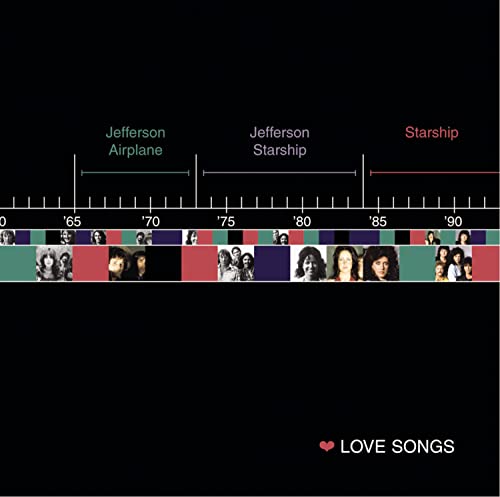 JEFFERSON AIRPLANE/JEFFERSON STARSHIP  - LOVE SONGS-REMASTERED
