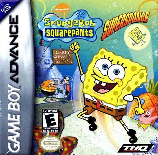 SPONGEBOB SQUAREPANTS: SUPER SPONGE  - GBA