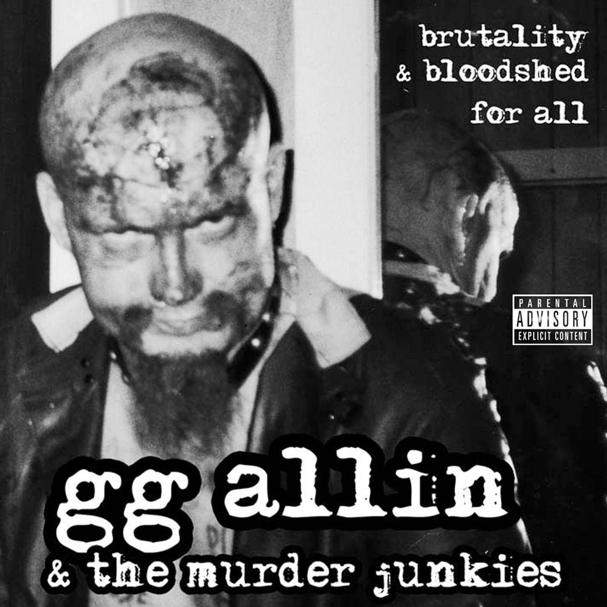 ALLIN, GG & THE MURDER JUNKIES - BRUTALITY AND BLOODSHED FOR ALL (CLEAR ORANGE VINYL)
