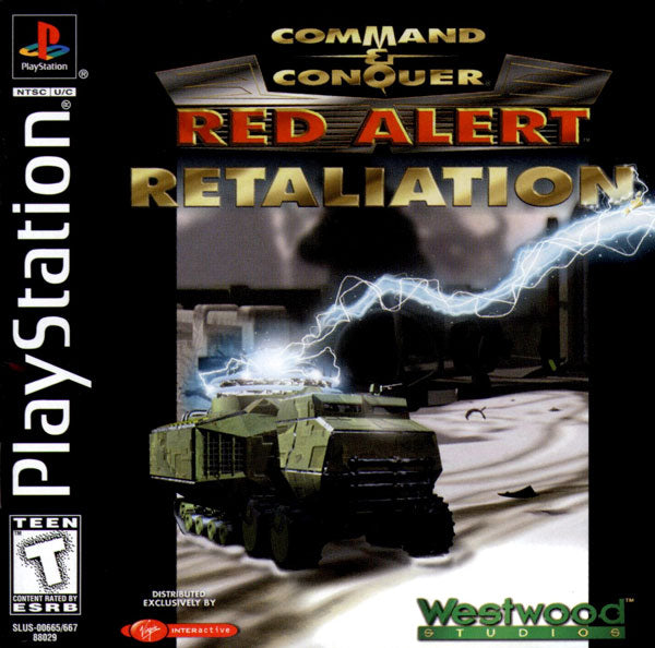 COMMAND & CONQUER: RED ALERT RETALIATION  - PS1