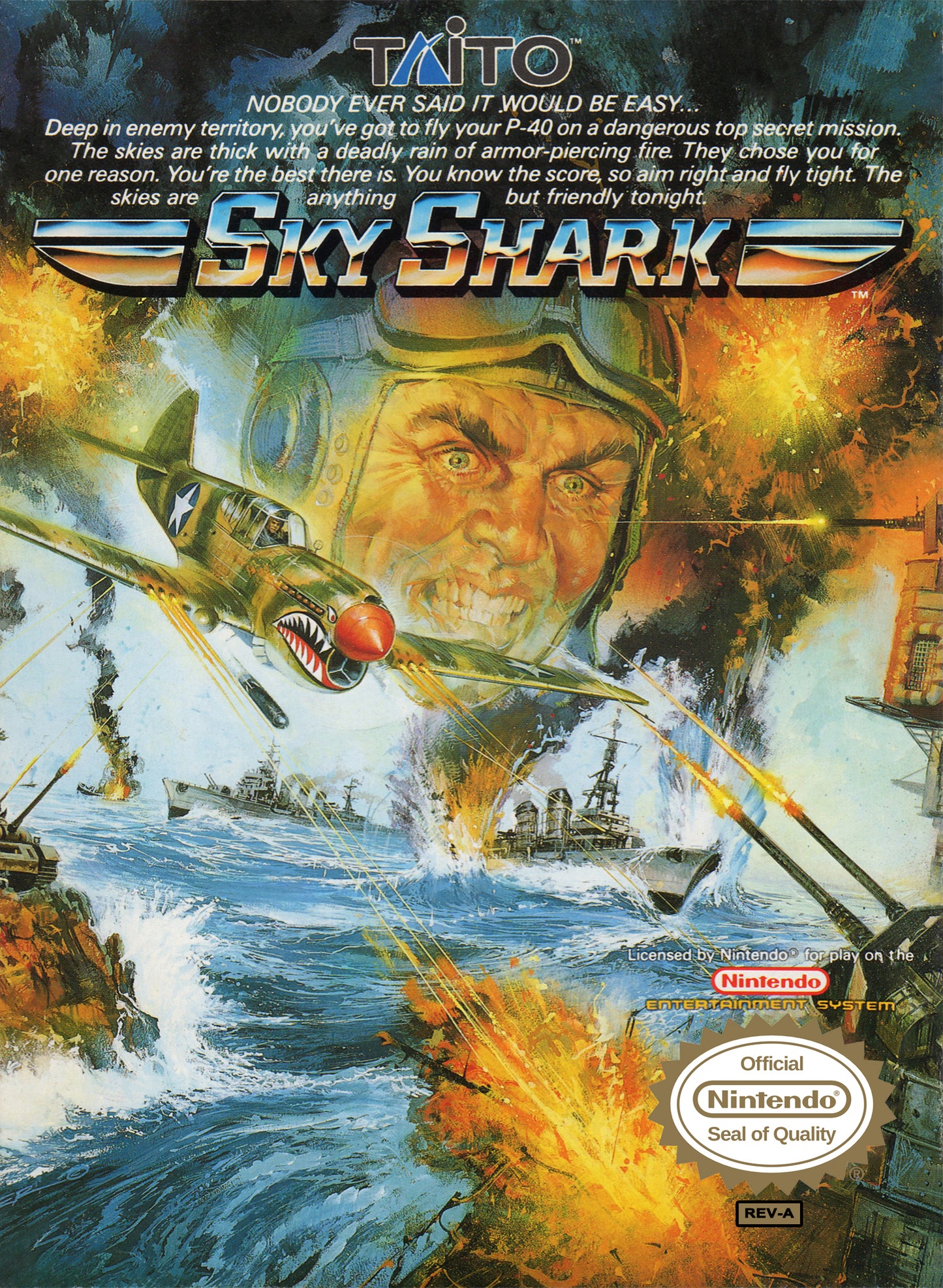 SKY SHARK  - NES