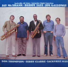 SACKVILLE ALL STARS  - SATURDAY NIGHT FUNCTION