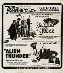 SMOKEY AND THE JUDGE + ALIEN THUNDER  [DRIVE-IN DOUBLE FEATURE #19] [BLU-RAY]
