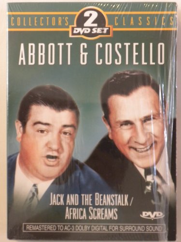 ABBOTT & COSTELLO - DVD-JACK & THE BEANSTALK/AFRICA SCREAMS