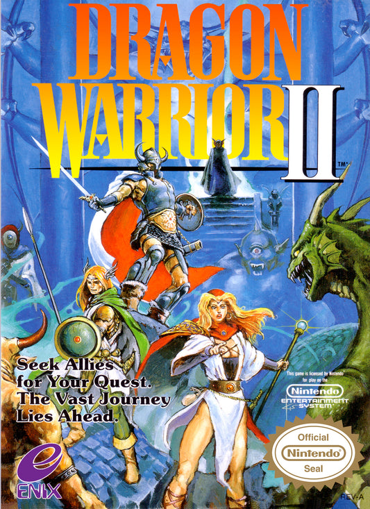 DRAGON WARRIOR  - NES