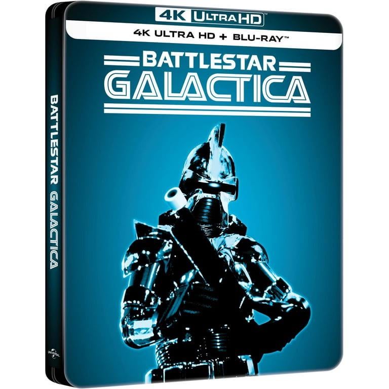 BATTLESTAR GALACTICA (MOVIE) - BLU-4K-INC.BLU-1979 (STEELBOOK-GLOW)