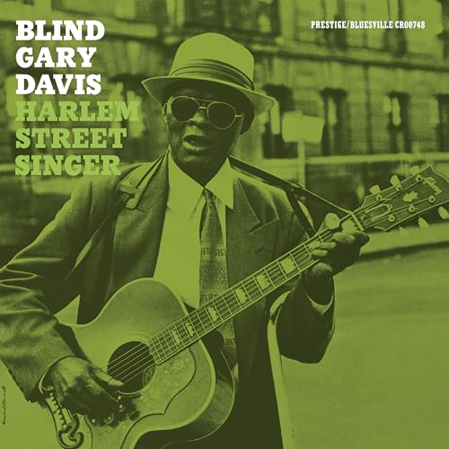 GARY REVEREND DAVIS - HARLEM STREET SINGER (BLUESVILLE ACOUSTIC SOUNDS SERIES) (CD)