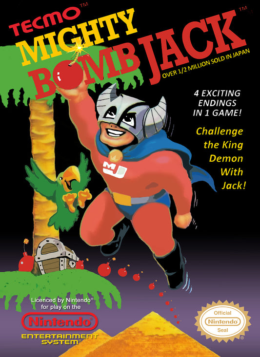 MIGHTY BOMB JACK  - NES