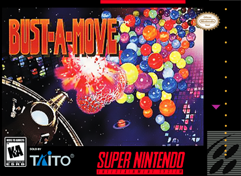 BUST-A-MOVE  - SNES (W/BOX)