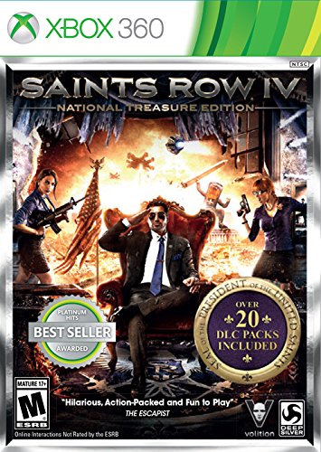 SAINTS ROW IV - NATIONAL TREASURE EDITION  - XBOX 360