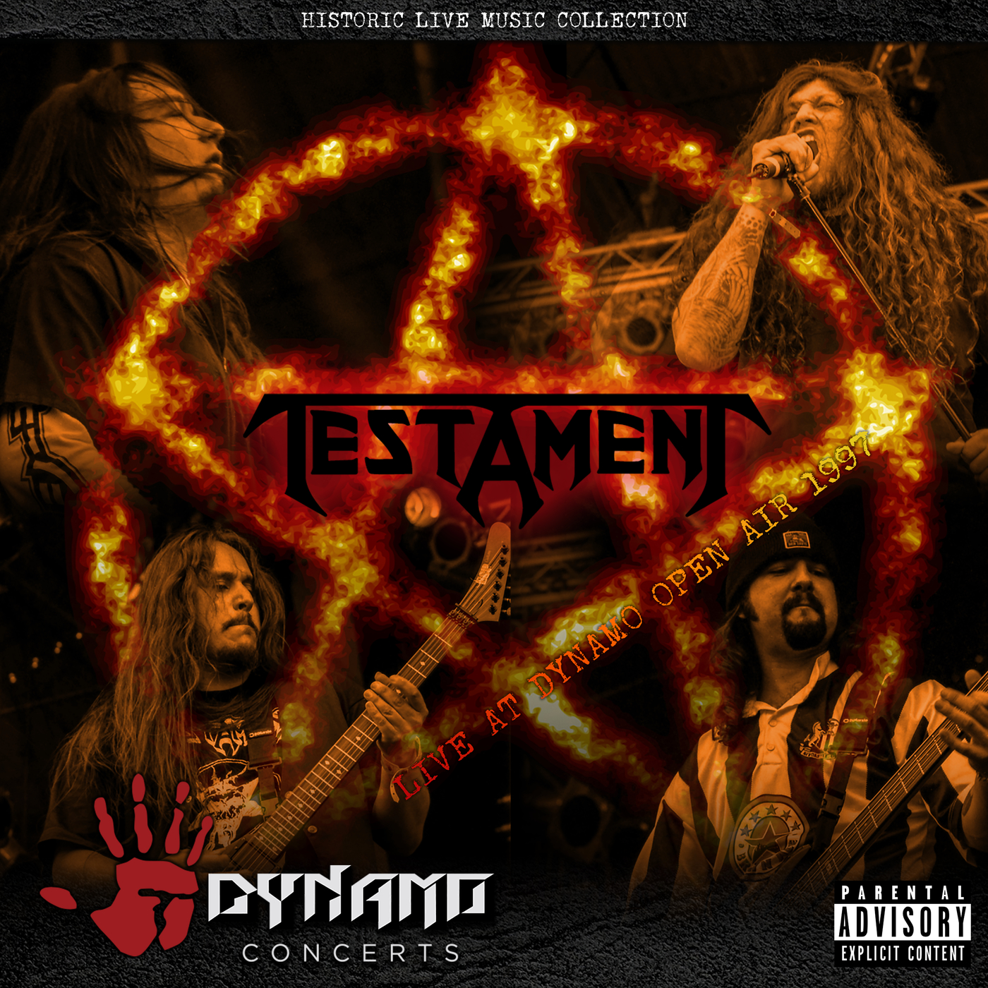 TESTAMENT  - LIVE AT DYNAMO OPEN AIR 1997