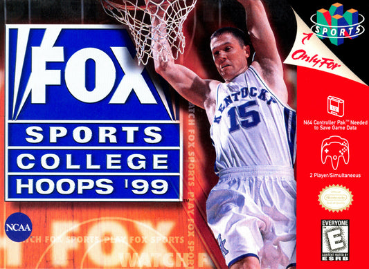 FOX SPORTS COLLEGE HOOPS '99  - N64