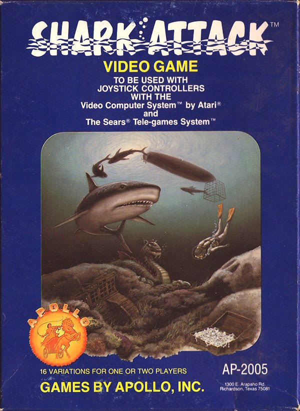 SHARK ATTACK  - ATARI2600